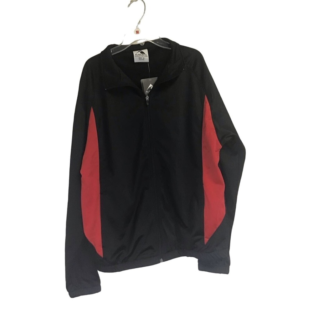 Augusta Sportswear Black‎ and Red Jacket Adult XL NWT